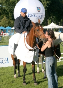Tisebrouk after winning the World Young Horse Endurance Championships 2005