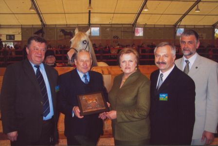 Click to Enlarge -  L-R:  Mr. Kestutis Juozas Saikevicius, Mr. Stasys Svetlauskas, Mrs. Kazimiera Danute Prunskiene,  Mr. Vytautas Grusauskas,  Mr. Bronius Markauskas.