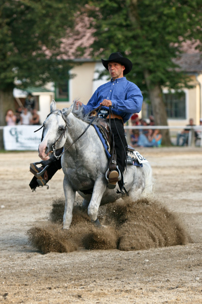 Zid Ibn El Zahim with his owner Martin Pauli 